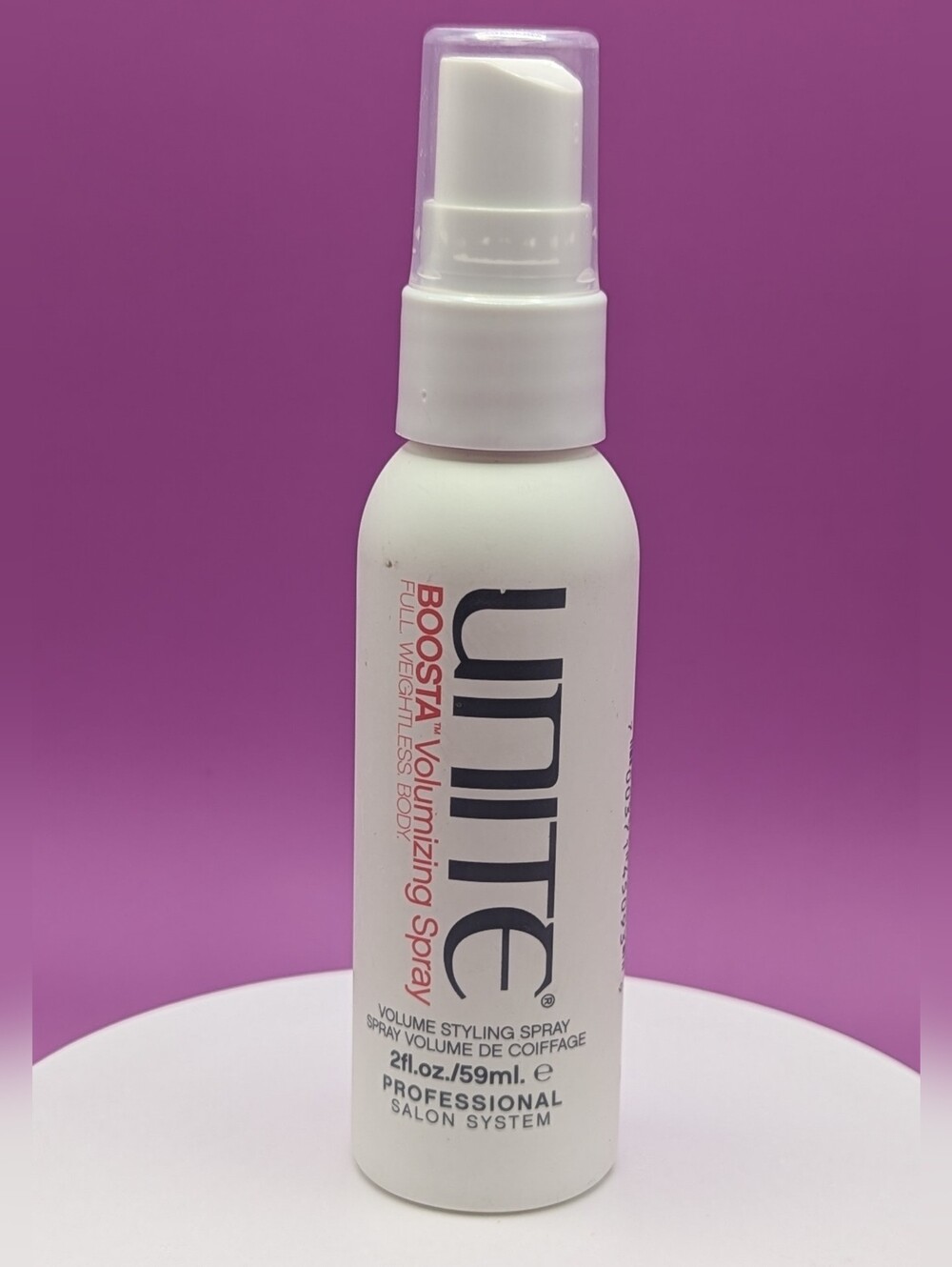 New Unite Boosta Volumizing Spray Travel Size Volume Styling Spray